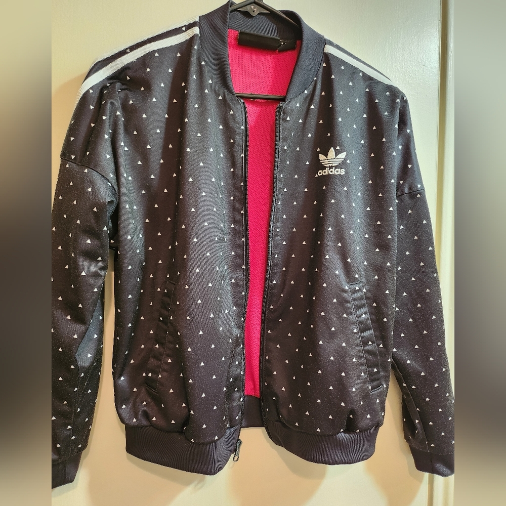 Pharrell Williams Adidas Black and White Track Jacket